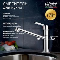 Paini MIURA MRCR573GMLMKM Смеситель для кухни