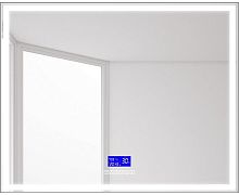 Belbagno SPC-GRT-1000-800-LED-TCH-RAD Зеркало с подсветкой, 100х80 см