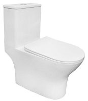 Azario AZ-8618T Унитаз напольный с бачком с сиденьем микролифт