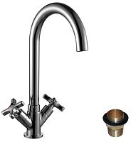 Rossinka RS39-72U RS39 Смеситель для раковины, хром