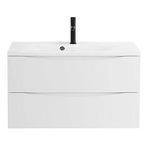 BelBagno MARINO-900-2C-SO-BL-P База под раковину 90х45 см, подвесная, Bianco Lucido (белый глянец)