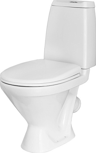 Sanita WC.CC/Kama/2-TM/WHT.G/S1 Кама Комфорт Унитаз-компакт напольный 35х65 см, с сиденьем, белый S1