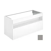 Keuco 32882290000 Stageline Тумба под умывальник 120х49 см, инокс матовый/инокс матовый купить  в интернет-магазине Сквирел