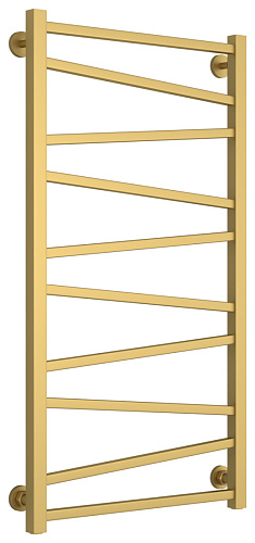 Сунержа 032-0253-1050 Сирокко Полотенцесушитель водяной 1000х500 мм, матовое золото