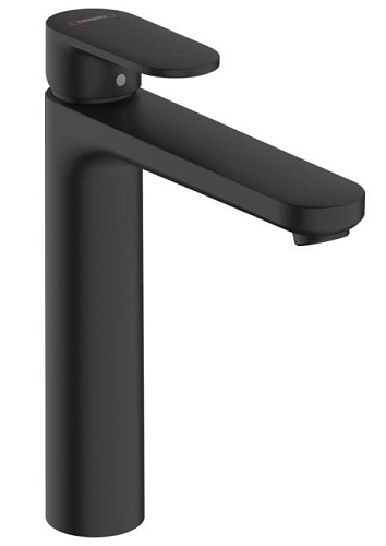 Hansgrohe 71582670 Vernis Blend Смеситель для раковины, однорычажный, 190, без сливного гарнитура, черный