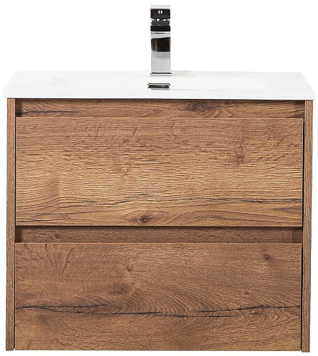 BelBagno KRAFT-700-2C-SO-RT База под раковину 70х46 см, подвесная, Rovere Tabacco (дуб табачный) купить  в интернет-магазине Сквирел
