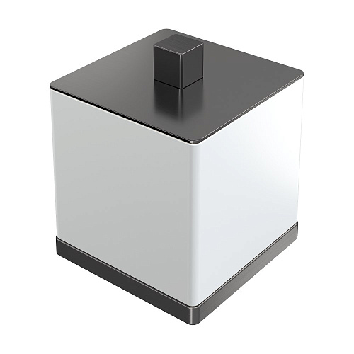 Boheme Qubic 10964-GM Дозатор для ватных дисков Boheme Qubic 10964-GM Дозатор для ватных дисков купить в интернет-магазине Сквирел