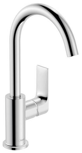 Hansgrohe 72576000 Rebris E 210 Смеситель для раковины, сливной гарнитур, хром