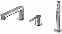 Ravak X070142 Puri PU 026.00 Смеситель врезной каскадный для ванн, хром