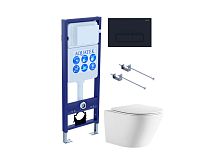 Aquatek Либерти SET AQUATEK ЛИБЕРТИ-INS17-017 Комплект: Унитаз, Инсталляция, Кнопка смыва