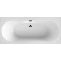 Villeroy & Boch UBQ170OBR2DV-01 Oberon 2.0 Ванна квариловая 170х75 см, слив/перелив + ножки, альпийский белый (White Alpin)