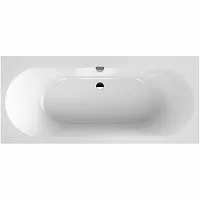 Villeroy & Boch UBQ170OBR2DV-01 Oberon 2.0 Ванна квариловая 170х75 см, слив/перелив + ножки, альпийский белый (White Alpin)