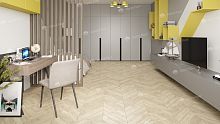 Плитка кварц-виниловая Alpine Floor Альпийский шеврон LVT (Chevron Alpine LVT) ECO 20-7 Сонома Chevron