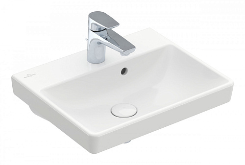 Villeroy & Boch 735845R1 Avento Раковина подвесная 45х37 см, компактная, альпийский белый CeramicPlus