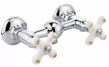 Migliore 19473 Provance Смеситель для душа внешний, выход М1/2", белый с декором/хром