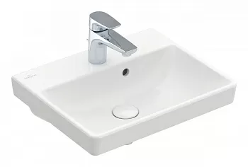 Villeroy & Boch 73584501 Avento Раковина подвесная 45х37 см, компактная, альпийский белый (White Alpin)