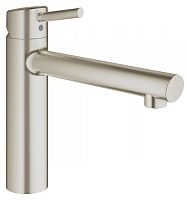 Grohe 31128DC1 Concetto New Смеситель для мойки, со средним изливом, суперсталь