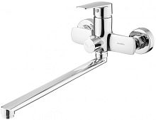 Swedbe 1750 Mars Смеситель для ванны, с длинным изливом Z-формы, хром
