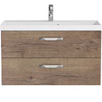 BelBagno AURORA-900-2C-SO-RT База под раковину 90х45 см, подвесная, Rovere Tabacco (дуб табачный)