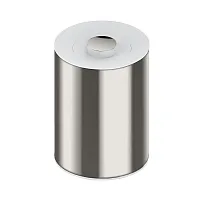 Keuco 04989010051 Ведро для мусора, хром finish (с эффектом полированной нержавеющей стали)/белый (RAL 9010)