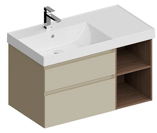 KERAMA MARAZZI CUBO CUB.90.2Lh\LIM.N Тумба под раковину купить  в интернет-магазине Сквирел
