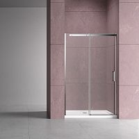 Vincea VDS-4D120CL Dice Душевая дверь 120х200 см, профиль хром/стекло прозрачное