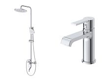 BelBagno Aurora AURORA-VSCM/LVM-CRM Комплект смесителей