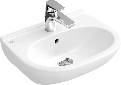 Villeroy & Boch 516657R1 O.Novo Раковина подвесная 55х37 см, альпийский белый CeramicPlus