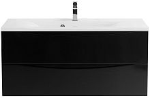 BelBagno MARINO-1200-2C-SO-NL-P База под раковину 120х45 см, подвесная, Nero Lucido (черный глянец)