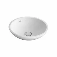 Villeroy & Boch 51440101 Loop&Friends Раковина на столешницу 43х43 см, альпийский белый (White Alpin)