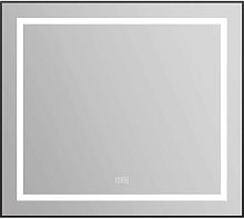 Belbagno SPC-KRAFT-885-785-TCH-WARM-NERO Kraft Зеркало с подсветкой, 89х79 см, черное