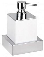 Bemeta 145509012 Gamma Дозатор для жидкого мыла 11.5 см, настенный, белый/хром Bemeta 145509012 Gamma Дозатор для жидкого мыла 11.5 см, настенный, белый/хром