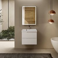 AQUAme  AQM900360WH Тумба под раковину, подвесная