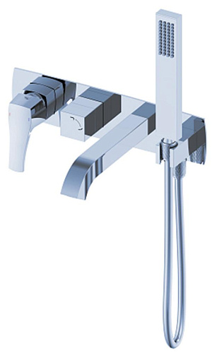 Wonzon & Woghand FLEX WW-88889072-CR Смеситель для ванны, встраиваемый Wonzon & Woghand FLEX WW-88889072-CR Смеситель для ванны, встраиваемый