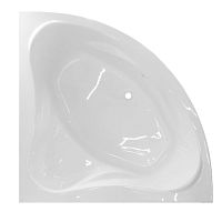 Эстет ФР-00002601 Аврора Ванна из литьевого мрамора 140х140 см, белая