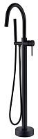 Смеситель напольный Boheme Uno BLACK 469-B