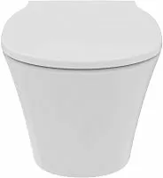 Ideal Standard E248201 Connect Air Унитаз подвесной 36.5х54.5 см, безободковый, с сиденьем микролифт, белый