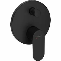Hansgrohe 72466670 Rebris S Смеситель для ванны (внешняя часть), матовый черный