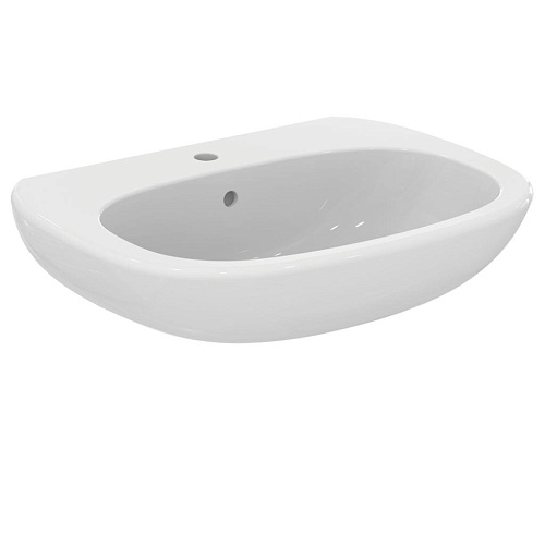 Ideal Standard T351201 Tesi Раковина накладная 70х53 см, для монтажа с сифоном, белая