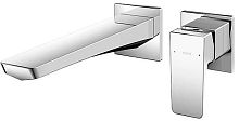 TOTO TLG07308R GE Смеситель для раковины встраиваемый 167x258x98мм без сливного клапана, цвет хром