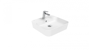 Creavit LP046-00CB00E-0000 Loop Раковина накладная 45х45 см, белый