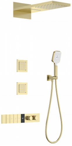 Wonzon & Woghand  WW-D4538-A-BG Душевая система с термостатом