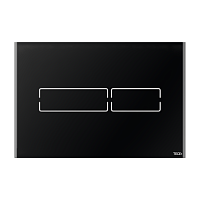 TECE 9240961 TECElux mini, Электронная панель смыва, стекло, черная