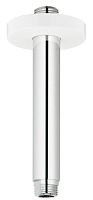 Grohe 28724LS0 ® Rainshower Потолочный душевой кронштейн, белая луна/хром