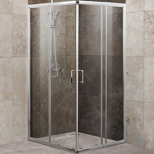 BelBagno UNIQUE-A-2-85/100-C-Cr Душевой уголок, профиль хром