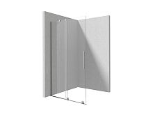 Deante KTJ_F32R Prizma Душевое ограждение раздвижное 120х195 см, Total White/сталь