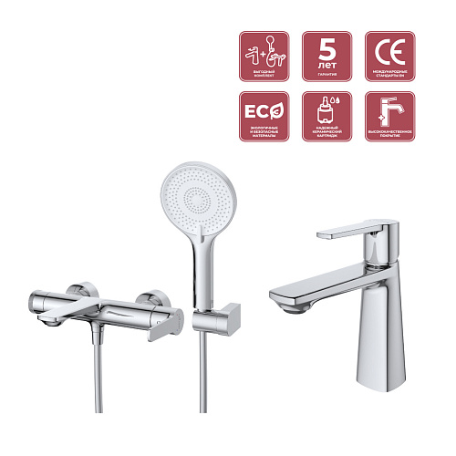 Cezares LUX LUX-VD/LS-01 Комплект смесителей Cezares LUX LUX-VD/LS-01 Комплект смесителей