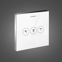 Hansgrohe 15736400 ShowerSelect Запорно-переключающее устройство на 3 выхода, белый/хром
