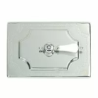 Migliore 20465 Ottone Classic Expert Панель декоративная, с отверстием для ручки, хром (без ручки)