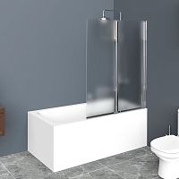 BelBagno Uno UNO-V-2-100/150-P-Cr-R Шторка на ванну